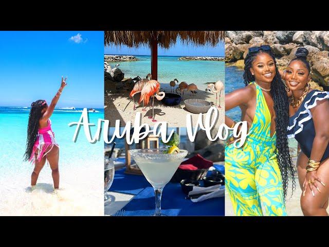 TRAVEL VLOG | 7 DAYS IN ARUBA! GIRLS TRIP +FLAMINGOS + BAR HOPPING + BOAT PARTY + MORE | CHEVB.