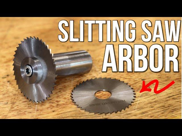 Making A Slitting Saw Arbor For The Milling Machine