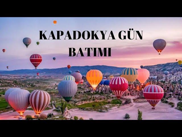 Cappadocia Peri Bacaları Kapadokya’da Gün Batımı Ve Balonların Muhteşemliği