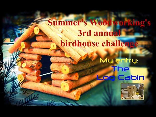 Make a Simple Log Cabin Birdhouse