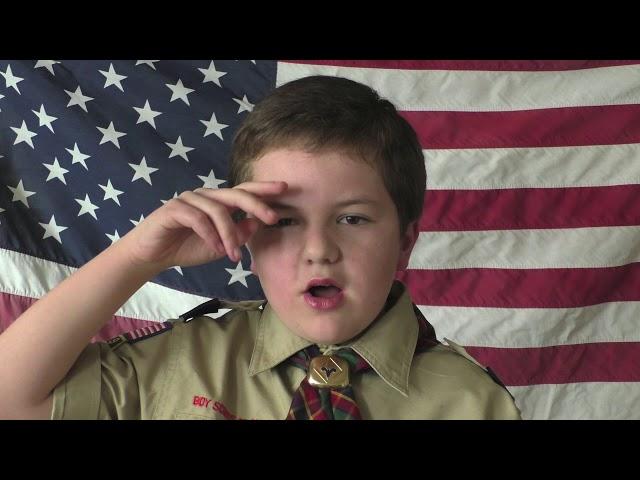 The Boy Scout Oath and Law by Cy Thornton