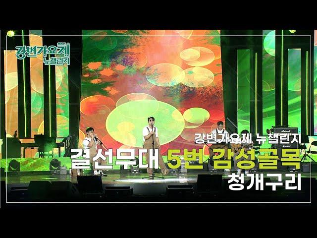 [#강변가요제 뉴챌린지] 결선무대 5번 '감성골목 - 청개구리'