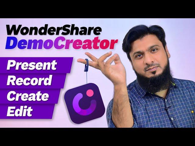 Create, Record & Present Anything without Lagging in Wondershare DemoCreator