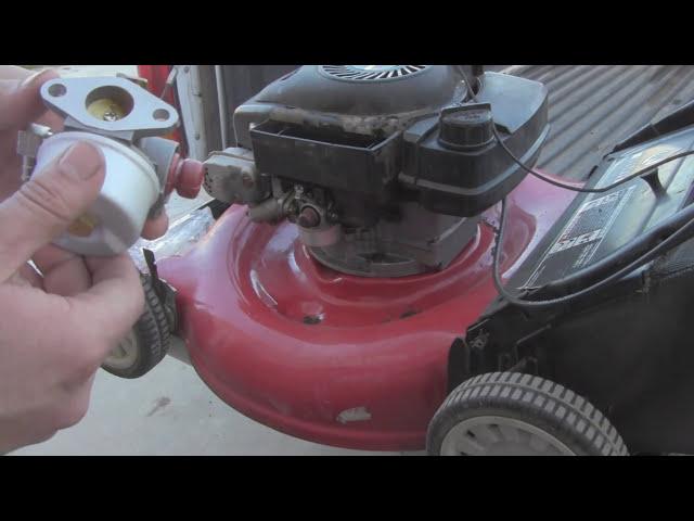 Tecumseh Mower - Chinese Carburetor Install