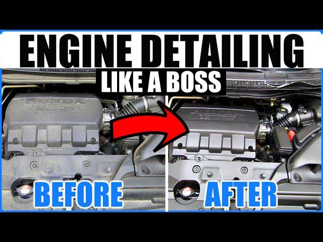 Safest Way To Clean Your Engine Without Water!