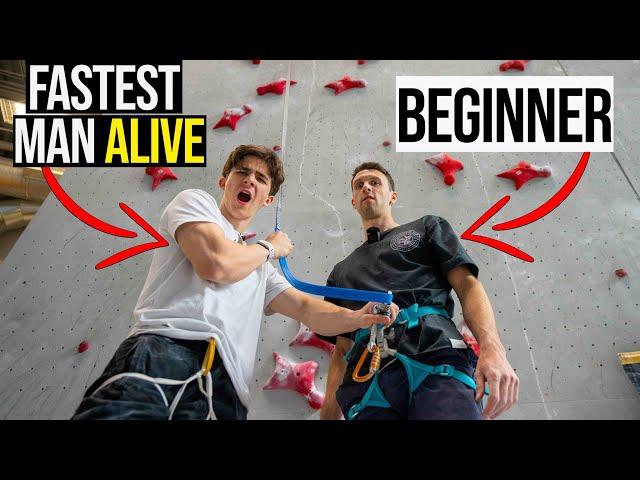 World Record: The Fastest Climber on the Planet