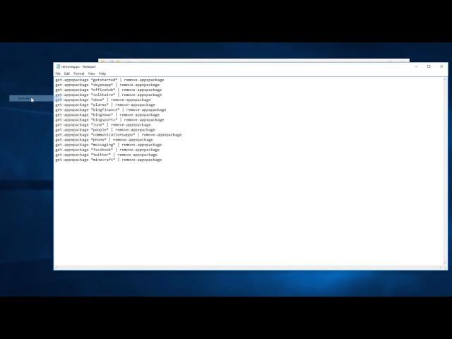 Remove Windows 10 UAP Apps with PowerShell