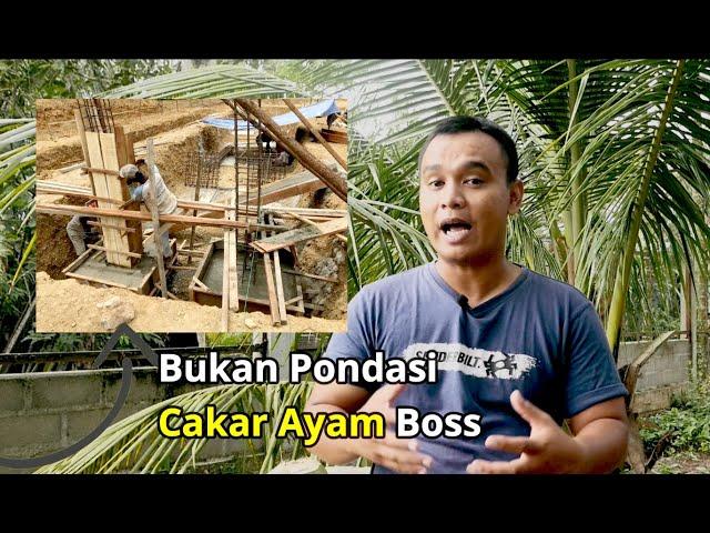 Ini Bukan CAKAR AYAM Pondasi !! Begini Penjelasan Dan Perbedaannya, Biar Jangan Salah Kaprah