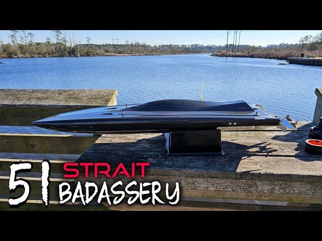 Not Sure To Love Or Hate This 3,000.00 Rc Boat 51" TFL Ariane Twin Arneson Drives