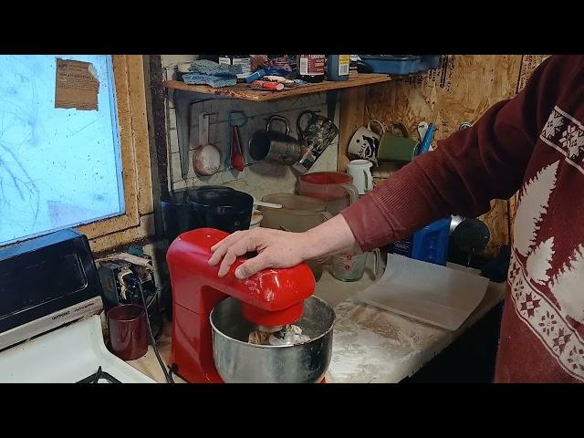 Baking Bread 1st Time In Years || Rustic Log Cabin Life