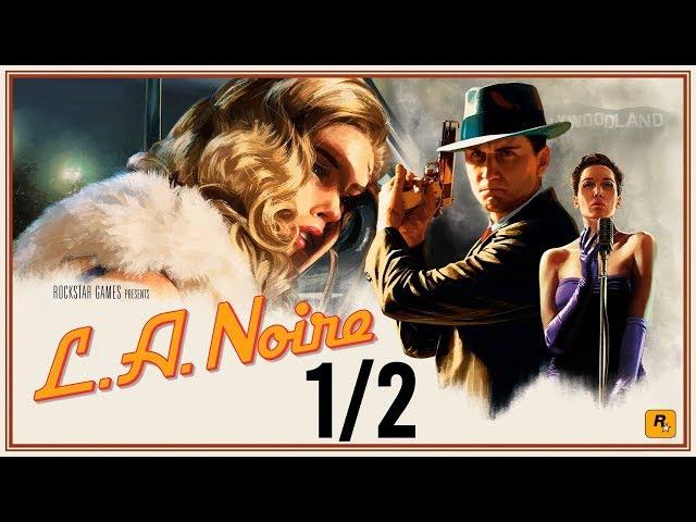 L.A. Noire 1/2 – All Cutscenes (Game Movie) 1080p HD