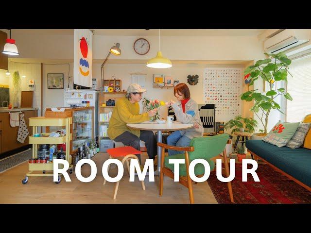 【ROOM TOUR】CM Producer & Graphic Designer | Works, Nordic & Antique Mix | Japanese