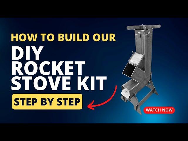 Rocket Stove DIY Weld Kit Tutorial