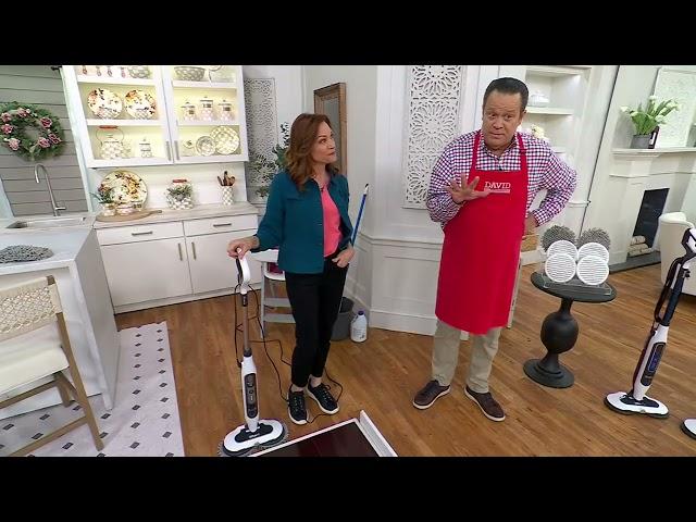 Shark Steam & Scrub Steam Mop with Steam Blaster Technology on QVC
