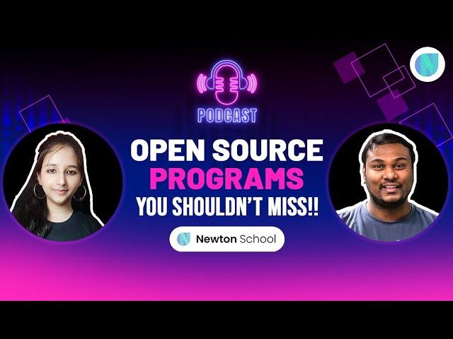 Open Source Programs You SHOULDN'T Miss |Praveen Kumar Purushothaman