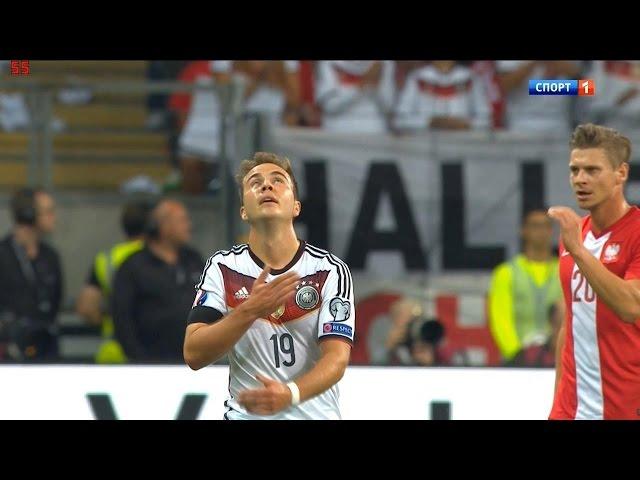 Mario Götze vs Poland (EURO 2016 Qualifiers) 15-16 HD