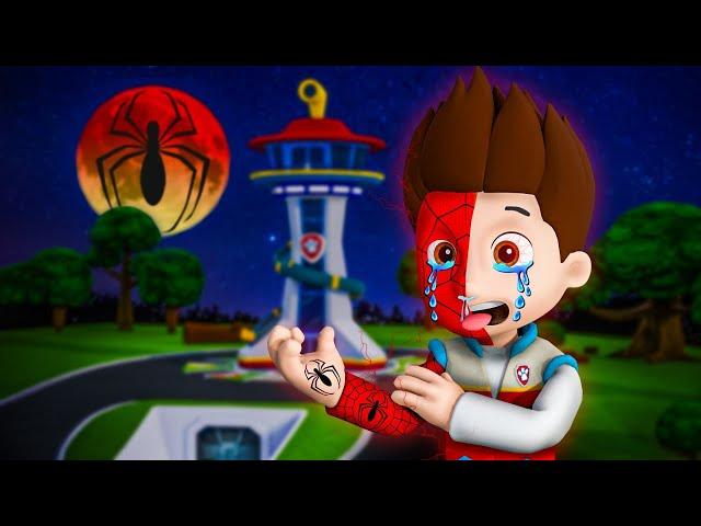 Spiderman Ryder Is! - Very Sad Story But Happy Ending | Paw Patrol 3D Animation