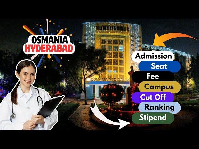 Osmania Medical College Review | Fee | Cut Off | Seats #mbbs #neet