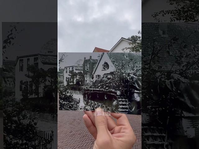 German Armour in Oosterbeek 1944 Then and Now #thenandnow #oosterbeek #marketgarden #wwiii