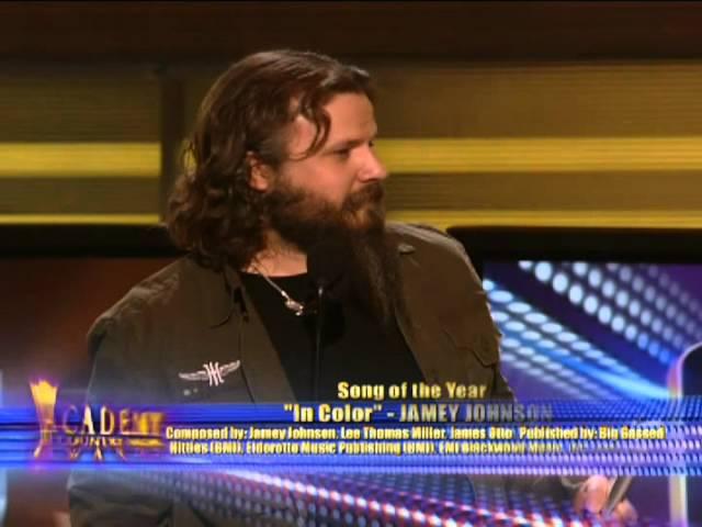 Jamey Johnson Wins Song Of The Year For "In Color" - ACM Awards 2009