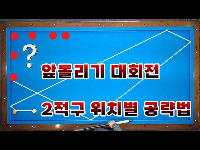 [정당법#199] 앞돌리기 대회전 위치별 두께 당점 스트록 설정법~!!!  #lpba #billiards #당구 #당구레슨 #pba