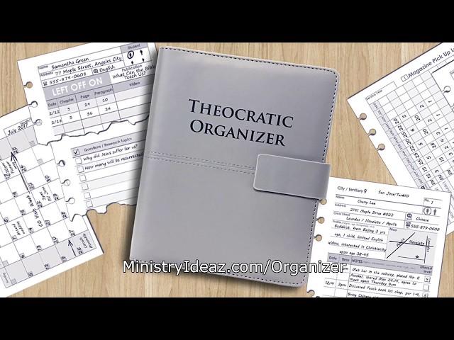 Theocratic Organizer for Jehovah's Witnesses