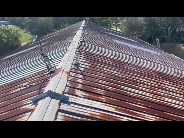 Restore and Protect without the Need to Replace #roofpainting #roofcoating #roofrestoration