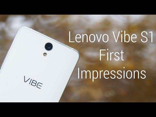 Lenovo Vibe S1 - Hands On Impressions!