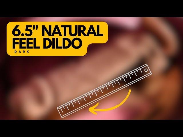 6.5" Natural Feel Dildo Dark, Realistic Dildo, from SELOPA by Evolved Novelties SL DD 3588 2