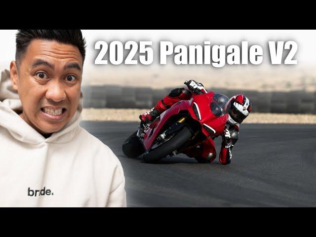 on the 2025 Ducati Panigale V2 and V2S