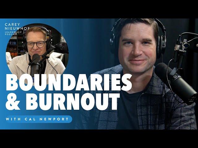 Cal Newport on Boundaries & Burnout | Advice for Church Leaders