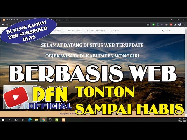 SISTEM INFORMASI OBJEK WISATA BERBASIS WEB