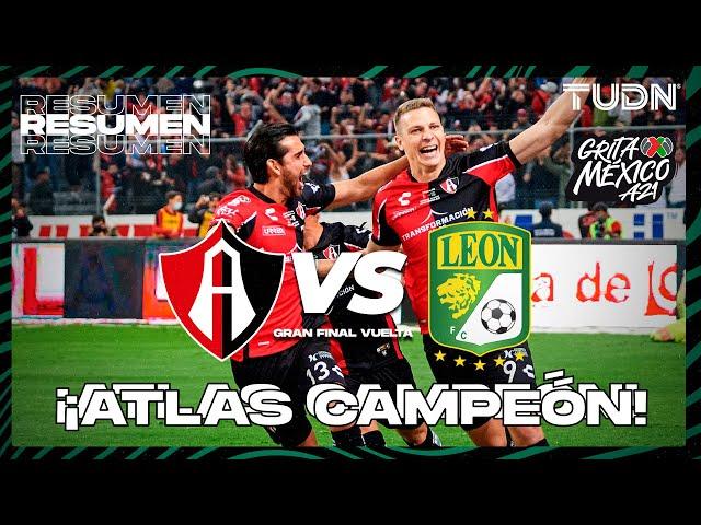 Resumen y goles | Atlas 1(4)-(3)0 León | Grita México BBVA AP2021 - FINAL Vuelta | TUDN