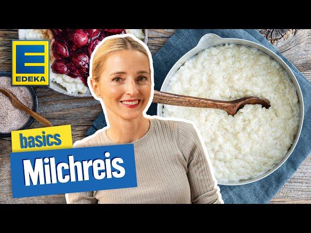 Milchreis selber machen | EDEKA Basics