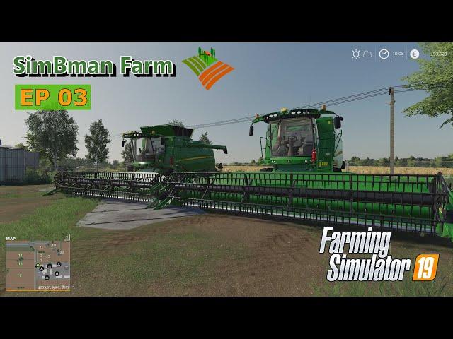 FS19 - SimBman Farm EP03 - leasing a second harvester