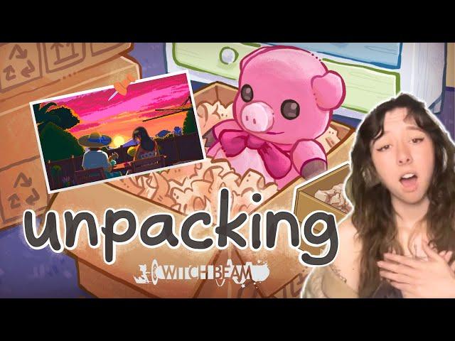 The CUTEST puzzle game  Unpacking Full Playthrough!