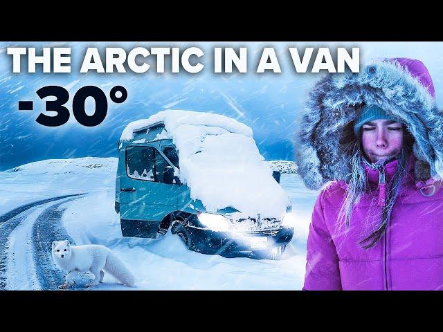 Living in a Van in the Arctic Circle: The Ultimate Winter Adventure | Dalton Highway