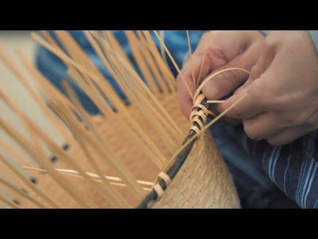 手技TEWAZA「奥会津編み組細工」OKU-AIZU-AMIKUMIZAIKU（BASKETRY）／伝統工芸 青山スクエア Japan traditional crafts Aoyama Square