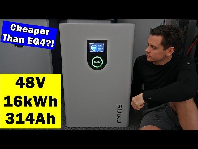 Ruixu Lithi2-16: 16kWh 48V LiFePO4 that is Cheaper than EG4?!