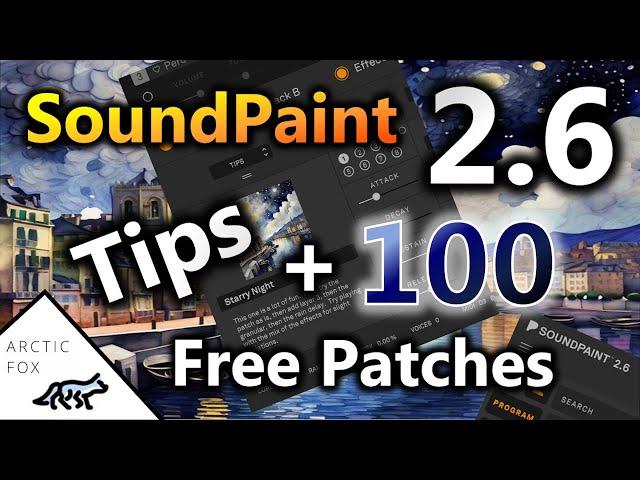 SoundPaint New Features, Tips & Free Patches