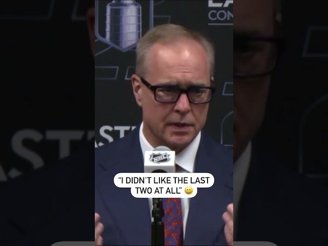 Paul Maurice Doesn't Hold Back 
