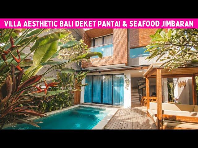 Luxury Villa di Bali Deket Pantai & Seafood Jimbaran | Villa Bulan Bali Private Pool