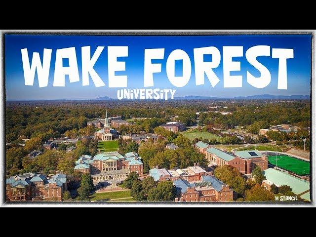 Wake Forest University, North Carolina (DJI Mavic Pro Footage)