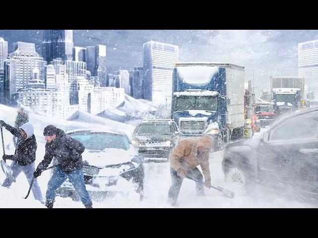 Canada & USA Paralyzed by Snowstorm! Blizzard Hits Ontario and 30 US states