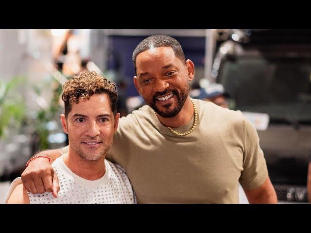 Will Smith - The Car Test w/ David Bisbal & Russ (Work of Art Live Reaction)