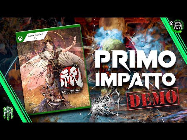 KUNITSU-GAMI: Path of the Goddess  PRIMO IMPATTO  XBOX GAME PASS DAY ONE GAMEPLAY ITA DEMO