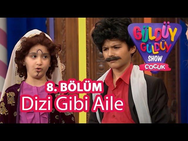 Güldüy Güldüy Show Çocuk 8. Bölüm, Dizi Gibi Aile Skeci