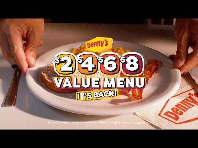 Satisfy every craving with the $2 $4 $6 $8 Value Menu