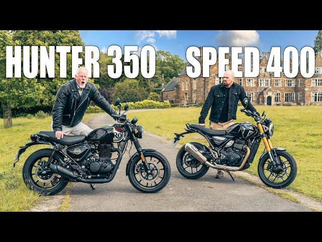 Speed 400 VS Hunter 350 | Can Triumph Beat Royal Enfield at Their Own Game?