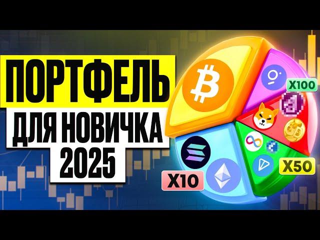 Криптопортфель для Начинающих 2025. КАКУЮ КРИПТУ КУПИТЬ СЕЙЧАС?